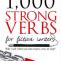 1000 Strong Verbs for  Fiction  Writers